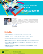Fall 2014 Progress Report
